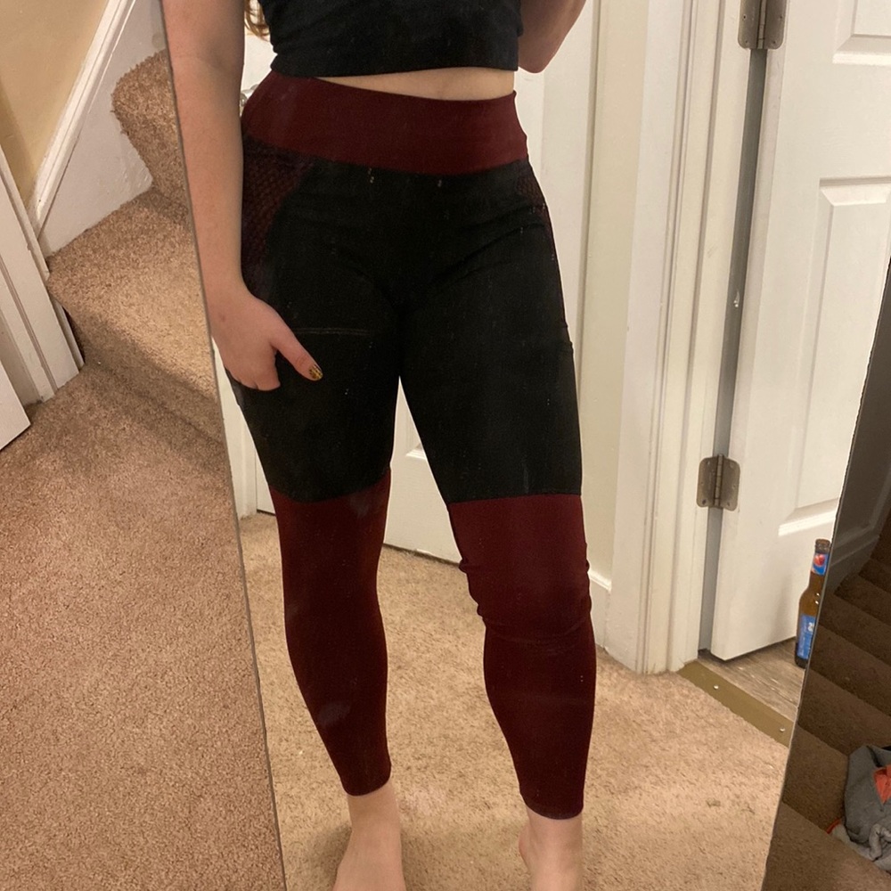 Popfit workout leggings with pockets